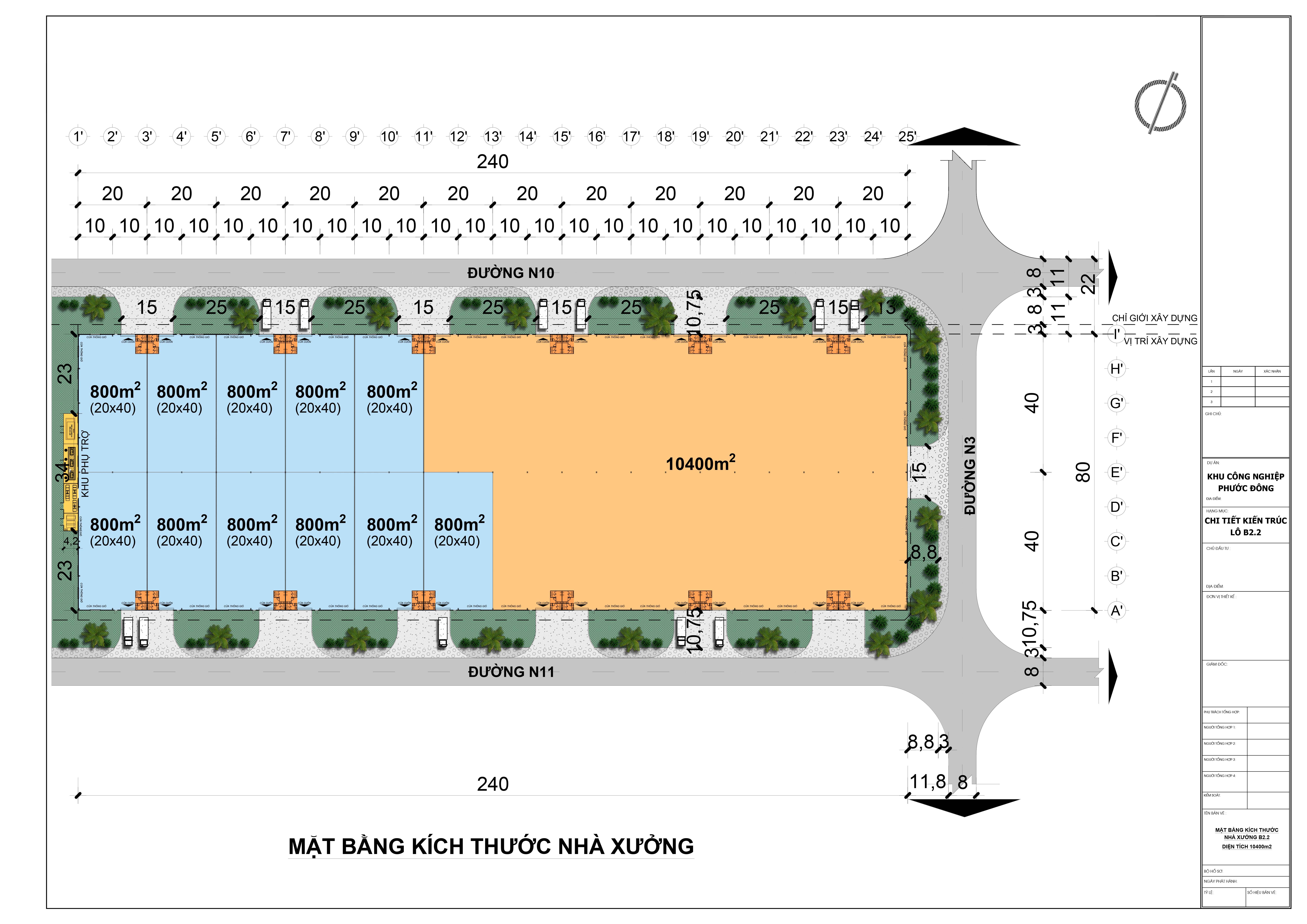 factory area  10 400 m2 estimated price  from  3 3 m2