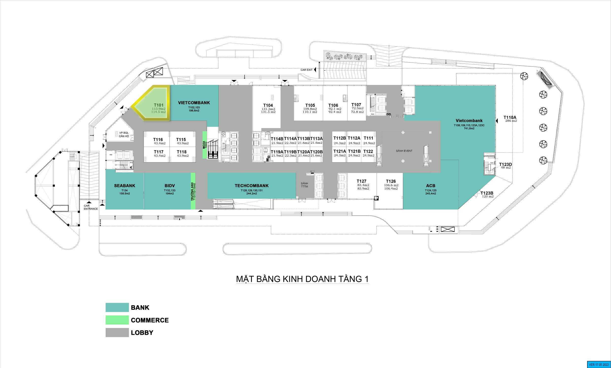 area t101  113 9 m2 1st floor estimare price   31    50  m2