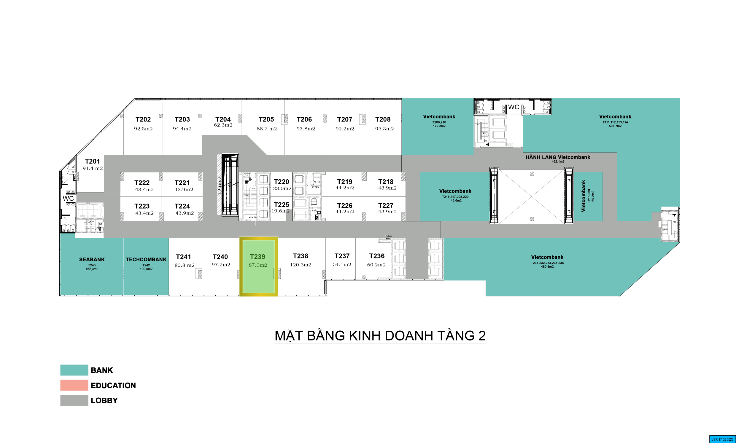 area t239  87m2 2nd floor estimate price   16    18 m2